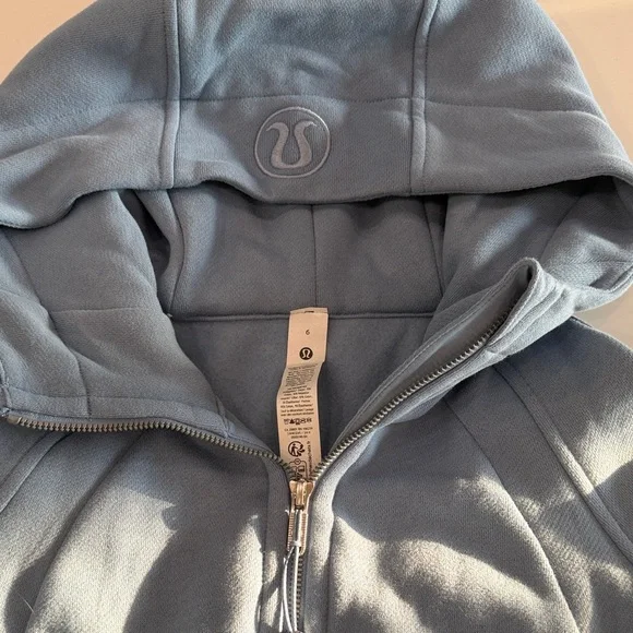 lululemon athletica Light Blue Full-Zip Hoodie - Picture 2 of 2